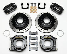 Load image into Gallery viewer, 1964 - 1974 Buick, Chevrolet, Oldsmobile, Pontiac Forged Dynapro Low-Profile Rear Parking Brake Kit - 140-11400