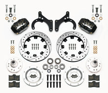 Load image into Gallery viewer, 1959 - 1964 Chevrolet Forged Dynalite Big Brake Front Brake Kit (Hub) - 140-12459