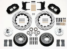 Load image into Gallery viewer, 1960 - 1982 Buick, Chevrolet, Ford, GMC, Mercury, Oldsmobile, Pontiac Forged Narrow Superlite 6R Dust-Seal Big Brake Front Brake Kit (Hub) - 140-15409