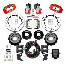 Load image into Gallery viewer, 1964 - 1974 Buick, Chevrolet, Oldsmobile, Pontiac Forged Narrow Superlite 4R Big Brake Rear Electronic Parking Brake Kit - 140-16165