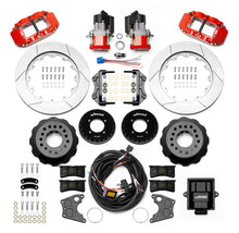Load image into Gallery viewer, 1964 - 1974 Buick, Chevrolet, Oldsmobile, Pontiac Forged Narrow Superlite 4R Big Brake Rear Electronic Parking Brake Kit - 140-16166