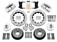 Load image into Gallery viewer, 1960 - 1982 Buick, Chevrolet, Ford, GMC, Mercury, Oldsmobile, Pontiac Forged Narrow Superlite 6R Big Brake Front Brake Kit (Hub) - 140-9804