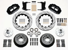 Load image into Gallery viewer, 1960 - 1982 Buick, Chevrolet, Ford, GMC, Mercury, Oldsmobile, Pontiac Forged Narrow Superlite 6R Big Brake Front Brake Kit (Hub) - 140-9804