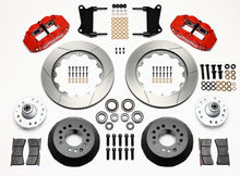Load image into Gallery viewer, 1960 - 1982 Buick, Chevrolet, Ford, GMC, Mercury, Oldsmobile, Pontiac Forged Narrow Superlite 6R Big Brake Front Brake Kit (Hub) - 140-9804