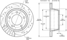Load image into Gallery viewer, SRP Drilled Performance Rotor & Hat - 160-16696