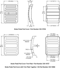 Load image into Gallery viewer, Brake and Clutch Pedal Assembly - Pedal Accessories - 330-15866