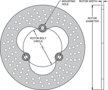 Load image into Gallery viewer, Aluminum Sprint / Midget Rotor-3H - 160-3327A