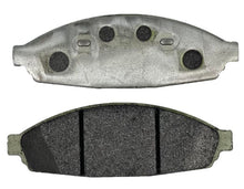 Load image into Gallery viewer, Two Crown Vic brake pads - one shot of the front and one of the backside of the pads
