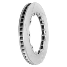 Load image into Gallery viewer, Perspective picture of a brake rotor showing internal cooling vanes