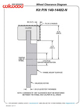 Load image into Gallery viewer, 1960 - 2021 Ford, Mercury AERO6 Big Brake Front Brake Kit (Race) - 140-14482