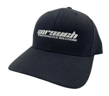 Load image into Gallery viewer, Black Gorsuch branded baseball hat on a white background
