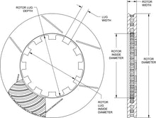 Load image into Gallery viewer, GT 72 Curved Vane Rotor - 160-14916