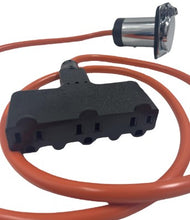 Load image into Gallery viewer, 5' Power Cord With 3 Outlets