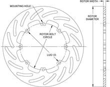 Load image into Gallery viewer, Super Alloy Slotted Rotor - 160-12571
