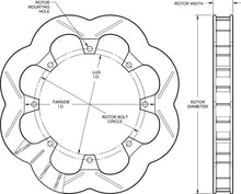 Load image into Gallery viewer, Super Alloy Scalloped Rotor - 160-15840