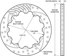 Load image into Gallery viewer, SRP Drilled Performance Rotor - 160-12342