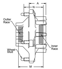 Load image into Gallery viewer, Hubs - Wide 5 - 270-16772BD