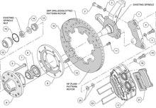 Load image into Gallery viewer, 1974 - 1980 Ford, Mercury Dynapro Dust-Boot Big Brake Front Brake Kit (Hub) - 140-13378