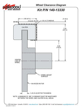 Load image into Gallery viewer, 1976 - 1977 Ford Forged Narrow Superlite 6R Big Brake Front Brake Kit (Hat) - 140-13330
