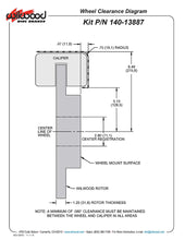 Load image into Gallery viewer, 1960 - 2021 Ford, Mercury AERO6 Big Brake Front Brake Kit - 140-13887