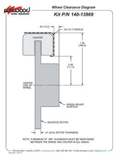Load image into Gallery viewer, 2007 - 2018 Jeep Forged Narrow Superlite 4R Big Brake Rear Brake Kit For OE Parking Brake - 140-13969