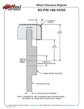 Load image into Gallery viewer, 1960 - 2021 Ford, Mercury Dynapro Radial Front Pro-Street Brake Kit - 140-14103