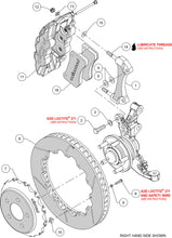 Load image into Gallery viewer, 1960 - 2021 Ford, Mercury AERO6 Big Brake Front Brake Kit (Race) - 140-14290
