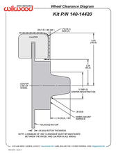 Load image into Gallery viewer, 1984 - 1993 Ford Dynapro Lug Mount Front Dynamic Drag Brake Kit - 140-14420