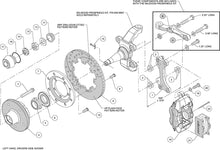 Load image into Gallery viewer, Forged Dynalite Big Brake Front Brake Kit (5 x 5 Hub) - 140-14532