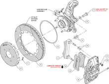 Load image into Gallery viewer, 1962 - 2013 Buick, Cadillac, Chevrolet, GMC, Oldsmobile, Pontiac AERO6 Big Brake Front Brake Kit (Race) - 140-14557