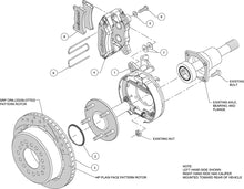 Load image into Gallery viewer, 1964 - 1974 Buick, Chevrolet, Oldsmobile, Pontiac Forged Dynapro Low-Profile Rear Parking Brake Kit - 140-14400