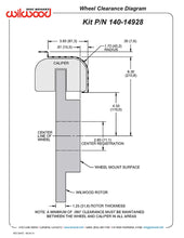 Load image into Gallery viewer, 1960 - 2021 Ford, Mercury SX6R Big Brake Dynamic Front Brake Kit - 140-14928