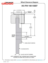 Load image into Gallery viewer, 2017 - 2020 Ford TX6R Big Brake Truck Front Brake Kit - 140-15887