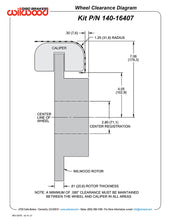 Load image into Gallery viewer, Forged Dynalite Rear Parking Brake Kit - 140-16407