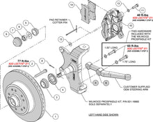 Load image into Gallery viewer, 1955 - 1957 Chevrolet Classic Series Dynalite Front Brake Kit - 140-16906