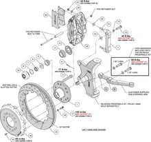 Load image into Gallery viewer, 1955 - 1957 Chevrolet Forged Narrow Superlite 6R Big Brake Front Brake Kit (Hub) - 140-16908
