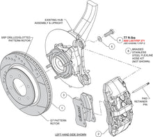 Load image into Gallery viewer, 2019 - 2022 Ford AERO6-DM Direct-Mount Truck Front Brake Kit - 140-17557
