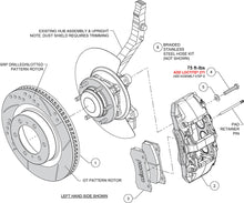 Load image into Gallery viewer, 2003 - 2023 Lexus, Toyota AERO6-DM Direct-Mount Truck Front Brake Kit - 140-17511