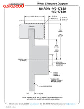 Load image into Gallery viewer, Forged Narrow Superlite 4R Big Brake Rear Parking Brake Kit - 140-17659