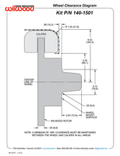 Load image into Gallery viewer, 1937 - 1948 Ford Forged Dynalite Front Drag Brake Kit - 140-1501