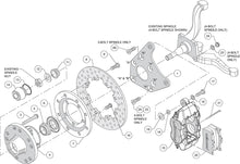 Load image into Gallery viewer, 1963 - 1970 Ford, Mercury Forged Dynalite Front Drag Brake Kit - 140-4307