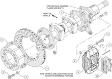 Load image into Gallery viewer, 1964 - 1974 Buick, Chevrolet, Oldsmobile, Pontiac Forged Dynalite Pro Series Rear Brake Kit - 140-5236