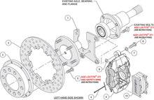 Load image into Gallery viewer, 1964 - 1974 Buick, Chevrolet, Oldsmobile, Pontiac Forged Dynalite Rear Drag Brake Kit - 140-5349
