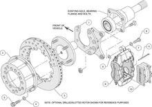 Load image into Gallery viewer, 1964 - 1974 Buick, Chevrolet, Oldsmobile, Pontiac Forged Dynalite Pro Series Rear Brake Kit - 140-5746