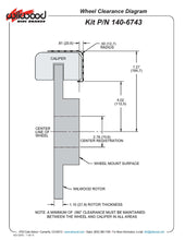 Load image into Gallery viewer, 1993 - 1997 Chevrolet, Pontiac Superlite 6 Big Brake Front Brake Kit (Hat) - 140-6743