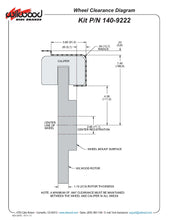Load image into Gallery viewer, Forged Narrow Superlite 4R Big Brake Rear Parking Brake Kit - 140-9222