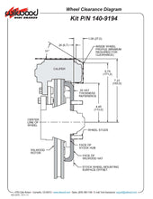 Load image into Gallery viewer, 1989 - 1998 Nissan Forged Superlite 4 Big Brake Front Brake Kit (Hat) - 140-9194