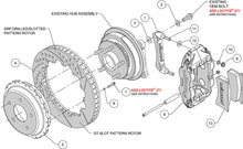 Load image into Gallery viewer, 1998 - 2002 Chevrolet, Pontiac Forged Narrow Superlite 4R Big Brake Rear Brake Kit For OE Parking Brake - 140-9830