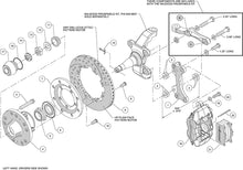 Load image into Gallery viewer, Forged Dynalite Big Brake Front Brake Kit (Hub) - 140-9918