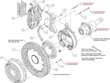 Load image into Gallery viewer, 1964 - 1974 Buick, Chevrolet, Oldsmobile, Pontiac Forged Narrow Superlite 4R Big Brake Rear Parking Brake Kit - 140-10908